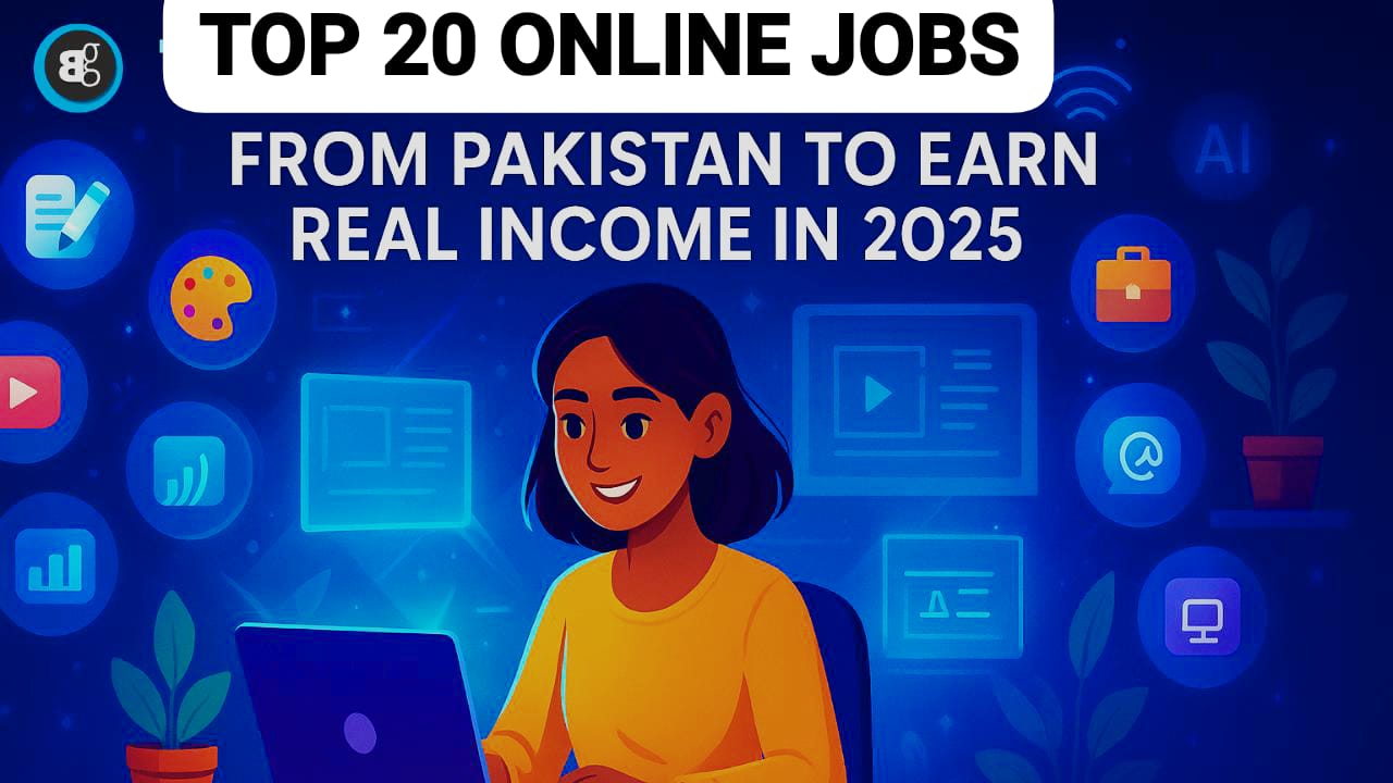 Top 20 Online Jobs in Pakistan Without Investment 2025